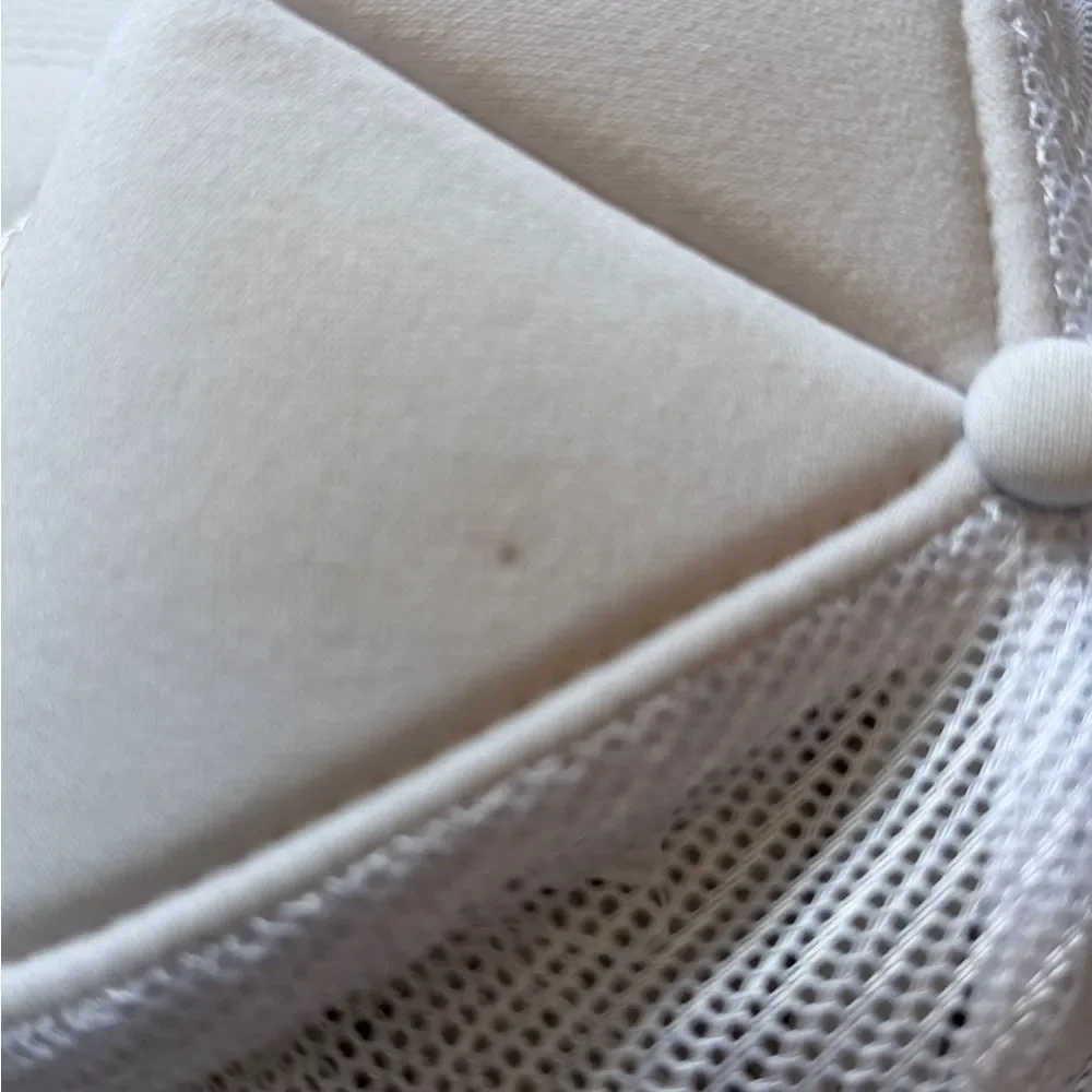 Aviator Nation White Trucker Stocked Hat